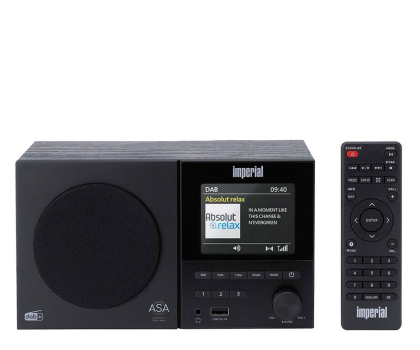 Radio i budzik IMPERIAL Imperial DABMAN-120BK DAB+, FM radio with BT,RC